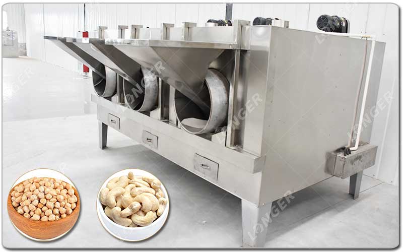 Características da máquina de torrefação de grão-de-bico à venda .jpg Características da máquina de torrefação de grão-de-bico à venda .jpg