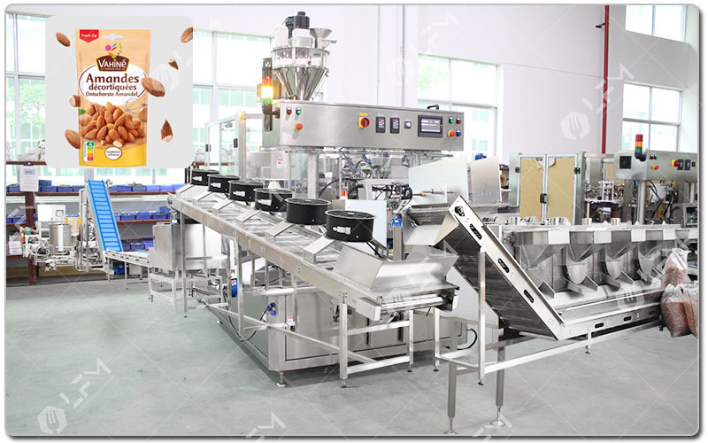 Máquina de embalagem de farinha de amêndoa com boa vedação.jpg Máquina de embalagem de farinha de amêndoa com boa vedação.jpg