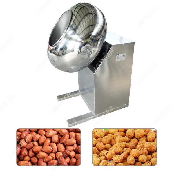 Máquina de empanar hambúrgueres de amendoim série LG-GYY.jpg