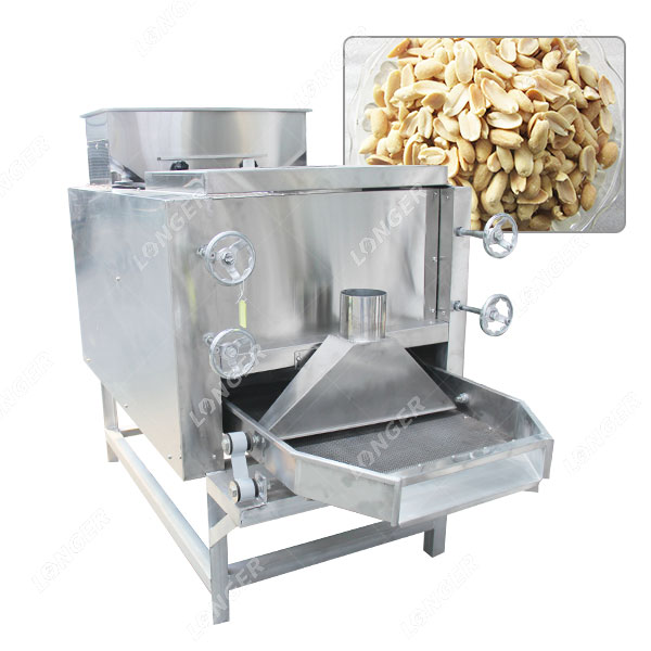 Máquina para separar metades de amendoim torrado.jpg