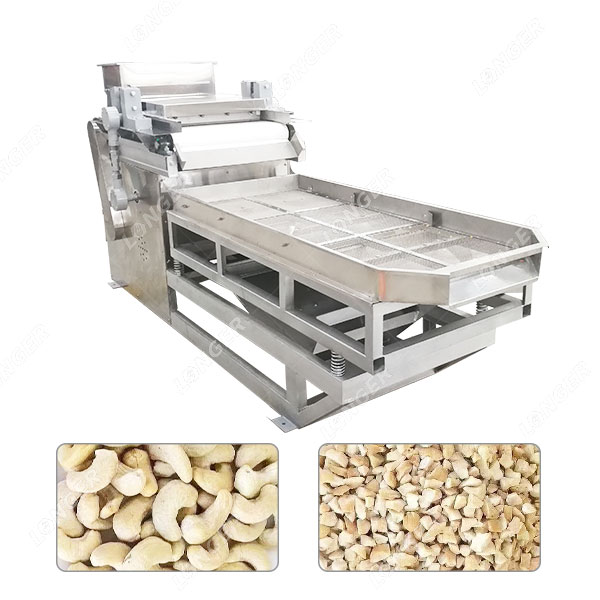 Máquina comercial de corte de castanha de caju à venda