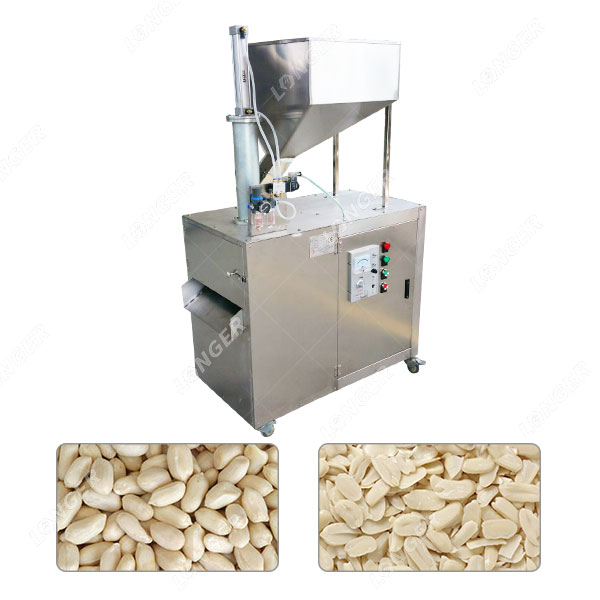 Máquina de fatiar amendoim LG-SP1 na China.jpg
