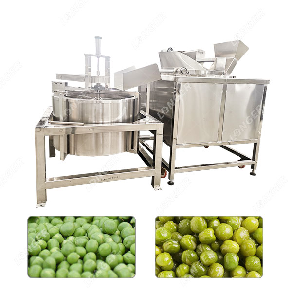 Linha de produção de máquina de fritura de ervilhas verdes de 300 kg.jpg