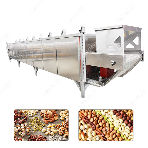 Preço da máquina industrial de torrefação de frutas secas LG-HLG11