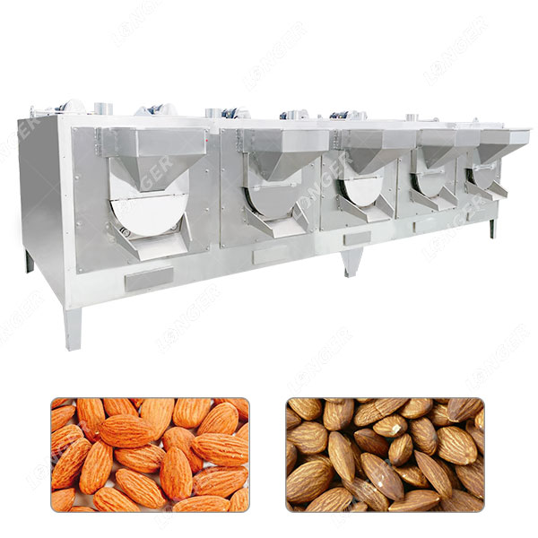 Máquina de torrefação de amêndoas de 500 kg tipo tambor.jpg