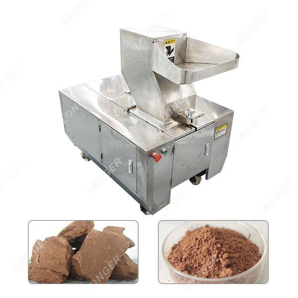 Máquina de pulverização e moagem de bolo de cacau LG-PG500 