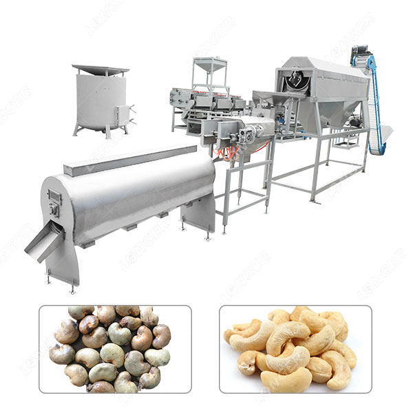 Preço da linha de máquinas de processamento de castanha de caju