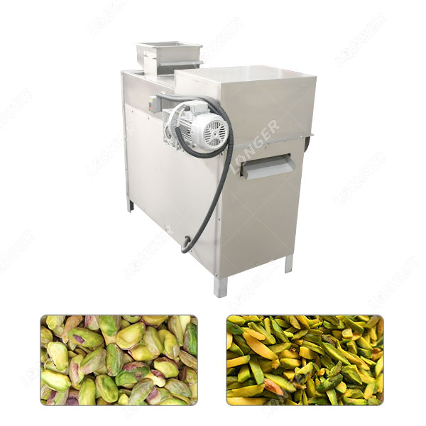 Máquina automática de corte de tiras de pistache