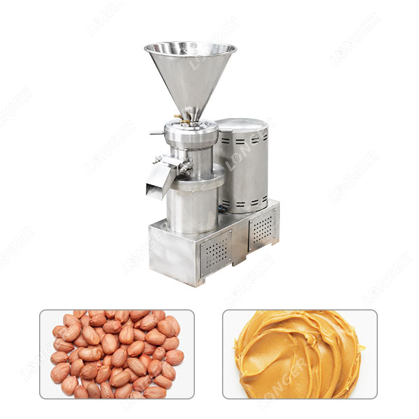 Máquina industrial de moer manteiga de amendoim e amêndoa
