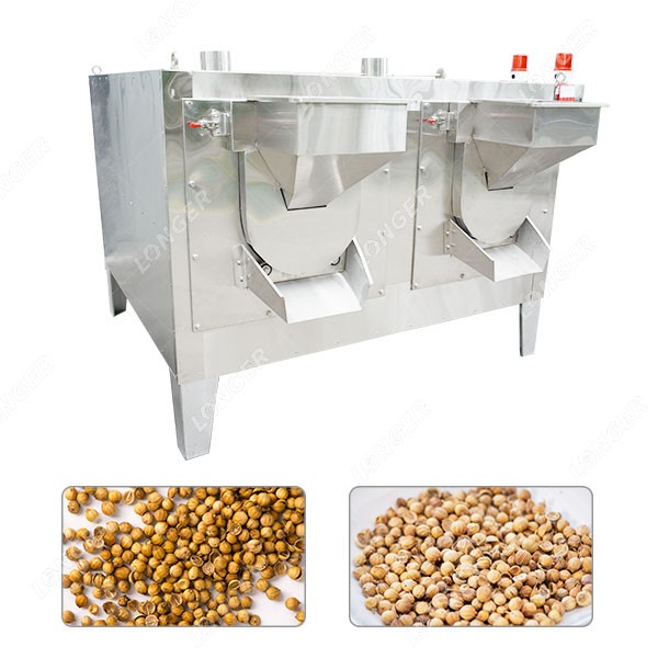 Máquina automática de torrefação de sementes de coentro.jpg