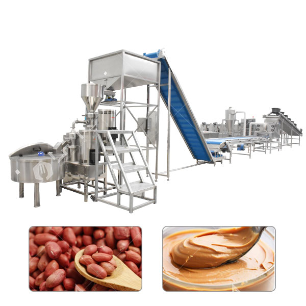 Projeto de Planta de Fabricação de Pasta de Amendoim de 500 kg/h